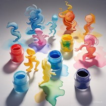 Paints - Water / Poster / Acrylic / Powder / Finger