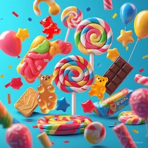 SWEETS, SNACKS, DRINKS & PANTRY BASICS