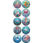 Ocean Vinyl Window Stickers - 10's Assorted