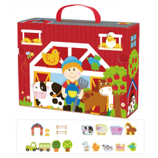 Tooky Wooden Farm Play Box Set           Tooky Wooden Farm Play Box Set
